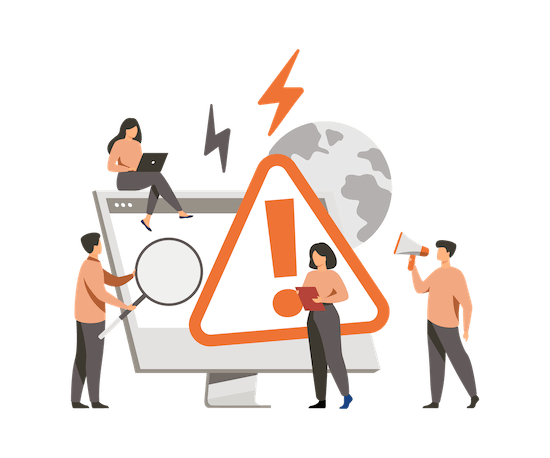 Developer team detects errors during API tests in a software
