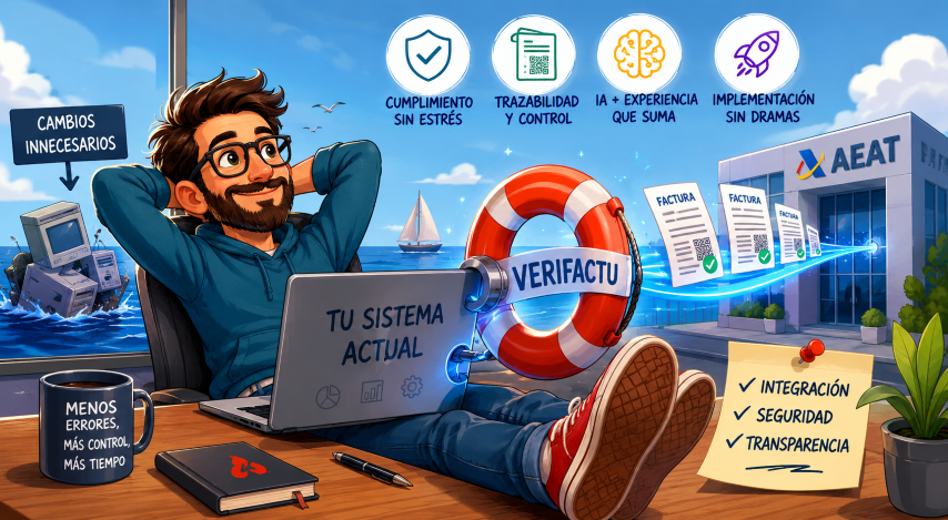 Verifactu: Invoice Correctly Without Throwing Your System Overboard