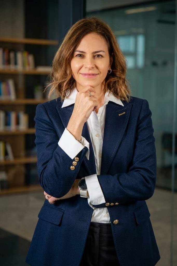 Sandy participando en una formación práctica sobre IA